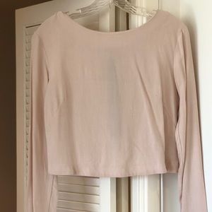 Tan light weight long sleeve shirt